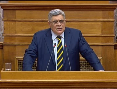 Ν.Μιχαλολιάκος στη Βουλή: «Να πέσει η κυβέρνηση - Να μην περάσει η προδοσία»